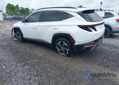 2022 Hyundai Tucson Limited z USA, uszkodzony, nr VIN 5NMJECAE6NH158917